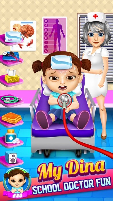 Emulate iPhone app My Dina Doctor Spa Salon Kids Games using MyAndroid Emulate iPhone app My Dina Doctor Spa Salon Kids Games using MyAndroid