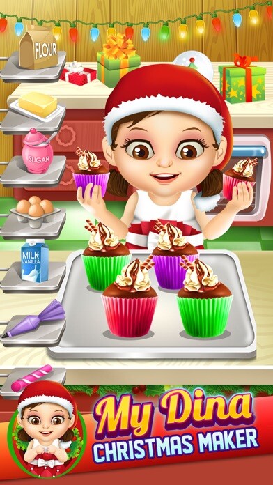 Emulate iPhone app My Dina Food Maker Cooking Christmas Games using MyAndroid Emulate iPhone app My Dina Food Maker Cooking Christmas Games using MyAndroid