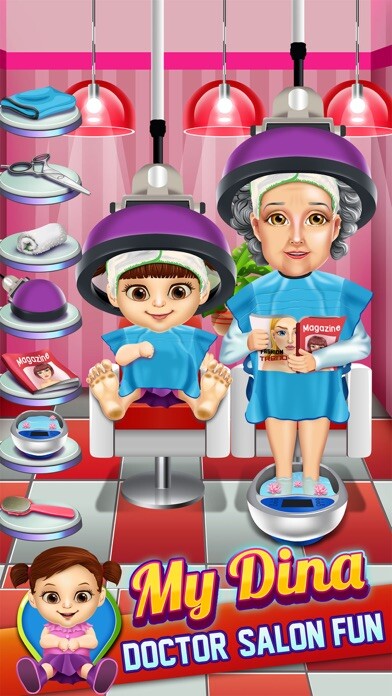 Emulate iPhone app My Dina Salon Doctor Kids Games (Girls & Boys) using MyAndroid Emulate iPhone app My Dina Salon Doctor Kids Games (Girls & Boys) using MyAndroid