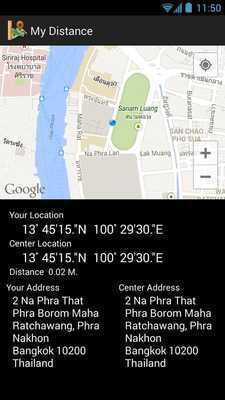 Emulate Android APK My Distance