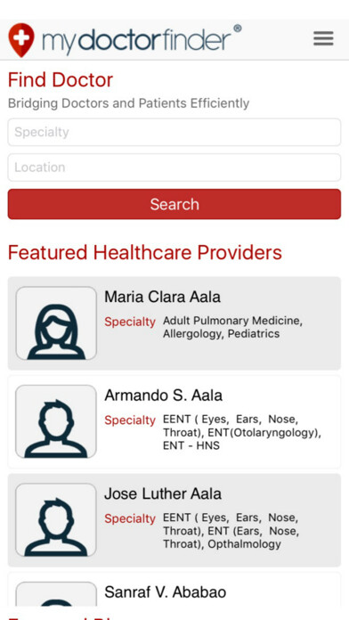 Emulate iPhone app My Doctor Finder using MyAndroid Emulate iPhone app My Doctor Finder using MyAndroid
