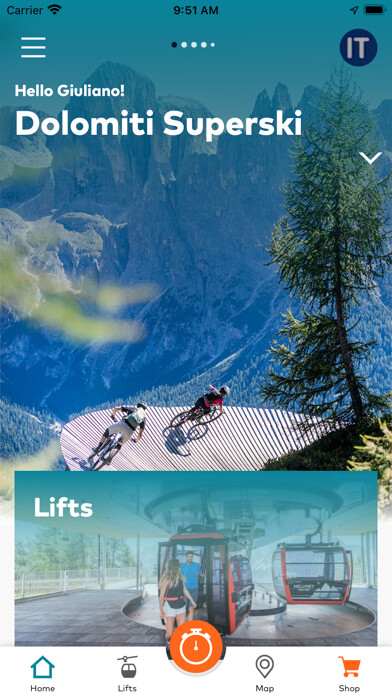 Emulate iPhone app MyDolomiti using MyAndroid Emulate iPhone app MyDolomiti using MyAndroid