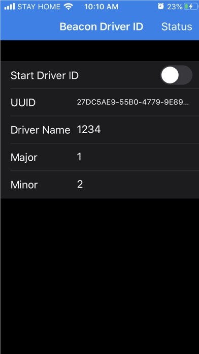Emulate iPhone app My Driver ID using MyAndroid