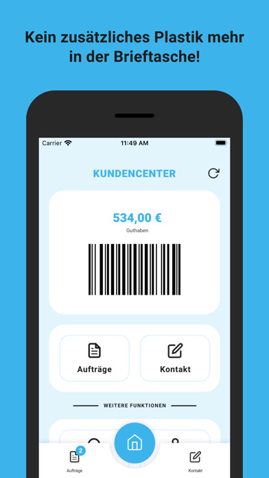 Emulate iPhone app My Dry-Cleaning using MyAndroid