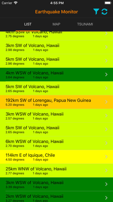 Emulate iPhone app My Earthquake Monitor using MyAndroid Emulate iPhone app My Earthquake Monitor using MyAndroid
