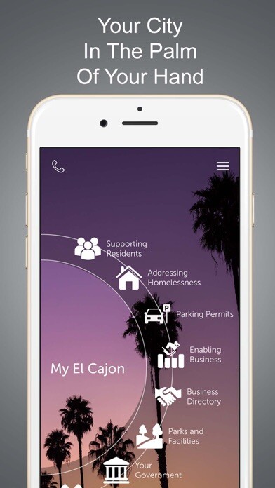 Emulate iPhone app My El Cajon using MyAndroid Emulate iPhone app My El Cajon using MyAndroid