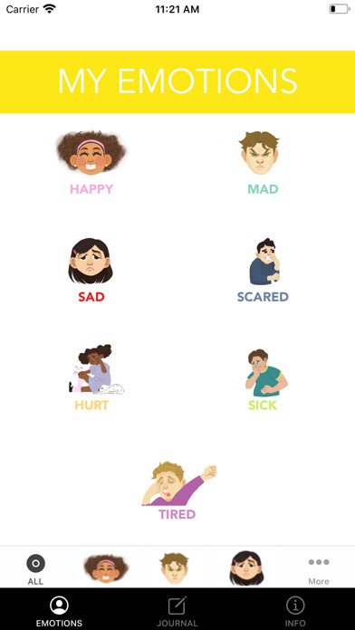 Emulate iPhone app My Emotions App using MyAndroid Emulate iPhone app My Emotions App using MyAndroid