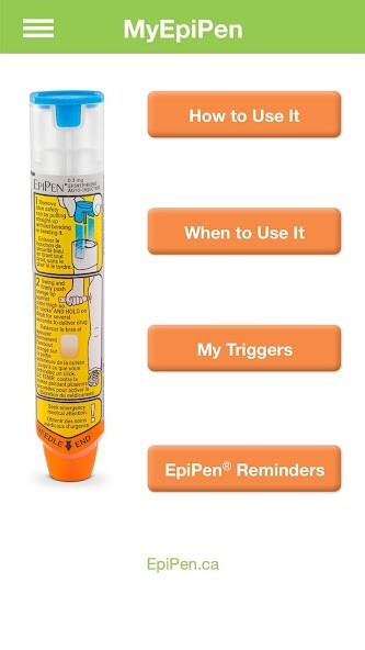 Run android online APK MyEpiPen-Canada from MyAndroid or emulate MyEpiPen-Canada using MyAndroid