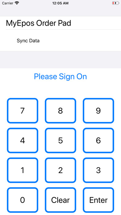 Emulate iPhone app myEPOS Orderpad using MyAndroid
