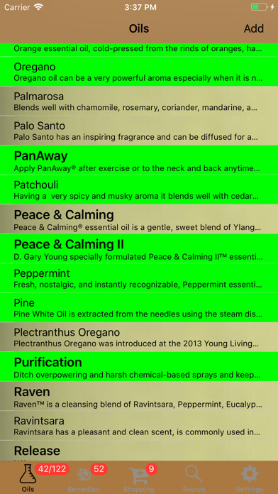 Emulate iPhone app My Essential Oil Remedies using MyAndroid Emulate iPhone app My Essential Oil Remedies using MyAndroid