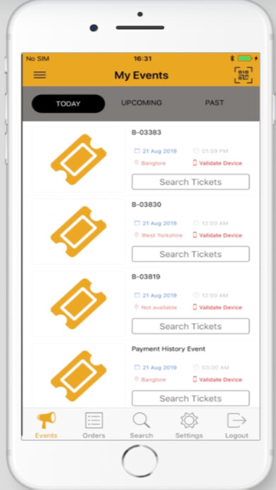 Emulate iPhone app MyEvents! using MyAndroid