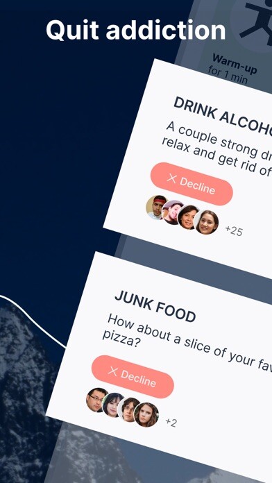 Emulate iPhone app My Everest - I am sober! using MyAndroid