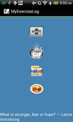 Emulate Android APK MyExerciseLog Emulate Android APK MyExerciseLog