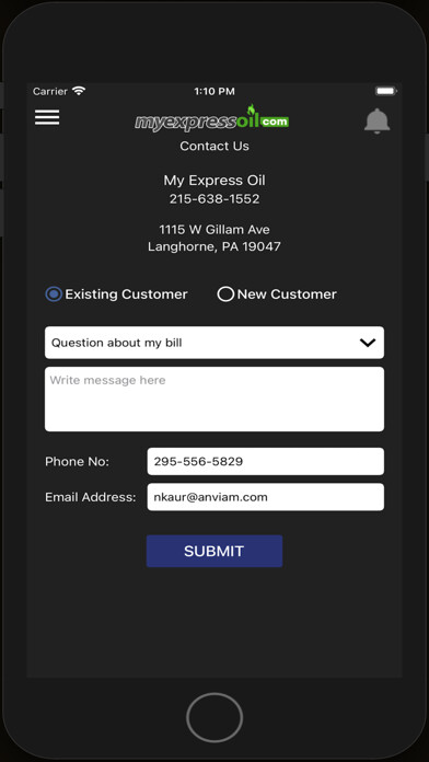 Emulate iPhone app My Express Oil using MyAndroid Emulate iPhone app My Express Oil using MyAndroid