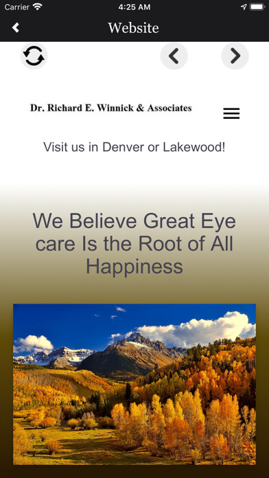 Emulate iPhone app MY EYE DR using MyAndroid Emulate iPhone app MY EYE DR using MyAndroid