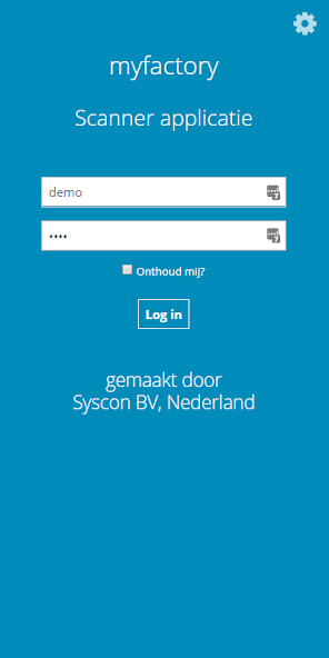 Run android online APK myfactory Scanner by Syscon from MyAndroid or emulate myfactory Scanner by Syscon using MyAndroid