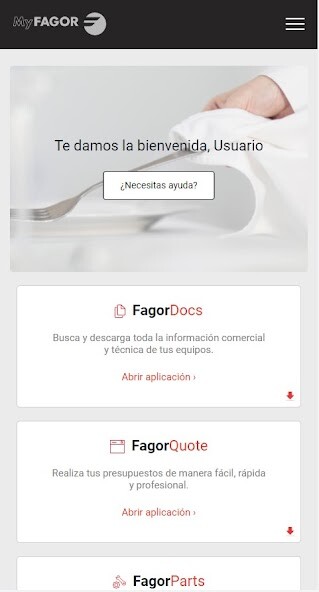 Run android online APK MyFagor from MyAndroid or emulate MyFagor using MyAndroid
