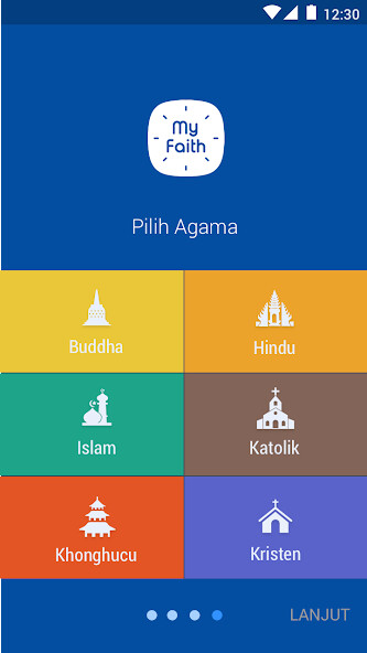 Run android online APK myFaith from MyAndroid or emulate myFaith using MyAndroid