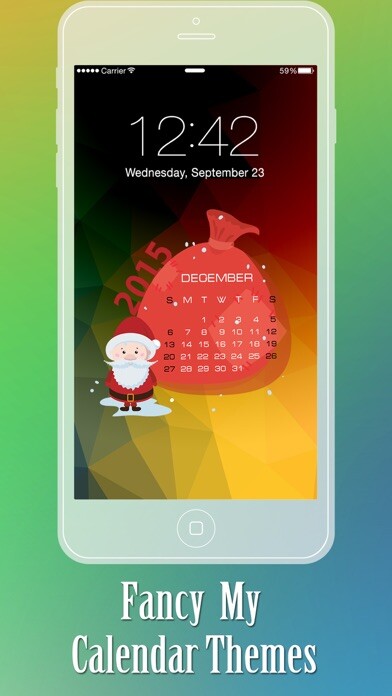 Emulate iPhone app My Fancy Calendar Themes - Make Your Lock Screen Calendar Wallpapers using MyAndroid Emulate iPhone app My Fancy Calendar Themes - Make Your Lock Screen Calendar Wallpapers using MyAndroid