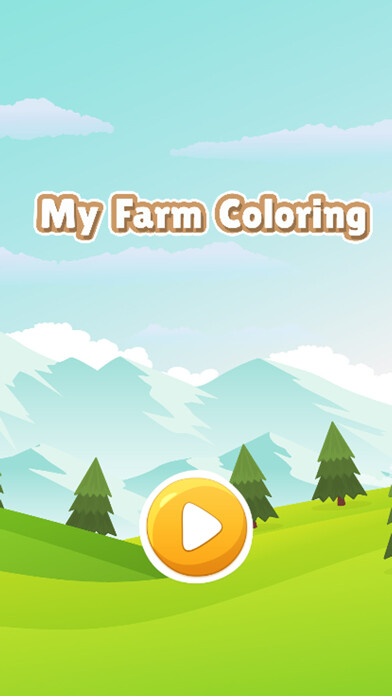 Emulate iPhone app My farm animal coloring book games for kids using MyAndroid Emulate iPhone app My farm animal coloring book games for kids using MyAndroid