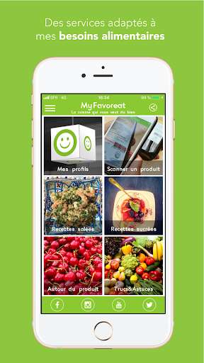 Run android online APK MYFAVOREAT - Le GPS alimentaire pour mieux manger from MyAndroid or emulate MYFAVOREAT - Le GPS alimentaire pour mieux manger using MyAndroid