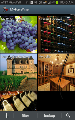 Emulate Android APK My Fav Wine