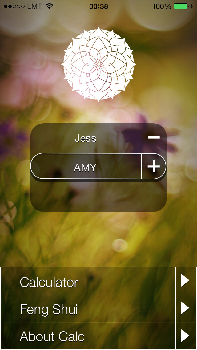 Emulate iPhone app my Feng Shui : The personal numerology using MyAndroid Emulate iPhone app my Feng Shui : The personal numerology using MyAndroid