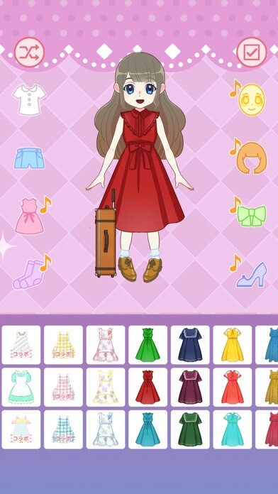 Emulate iPhone app My first dress up! using MyAndroid Emulate iPhone app My first dress up! using MyAndroid
