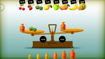 Emulate iPhone app My first weighing exercises HD using MyAndroid
