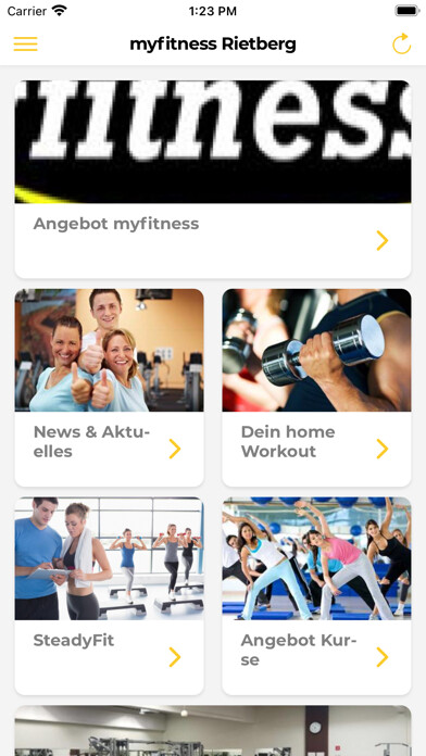 Emulate iPhone app myfitness Rietberg using MyAndroid Emulate iPhone app myfitness Rietberg using MyAndroid