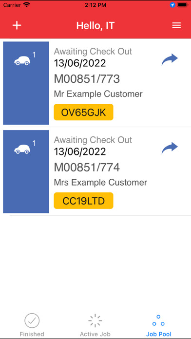 Emulate iPhone app MyFleet Vehicle Hire using MyAndroid