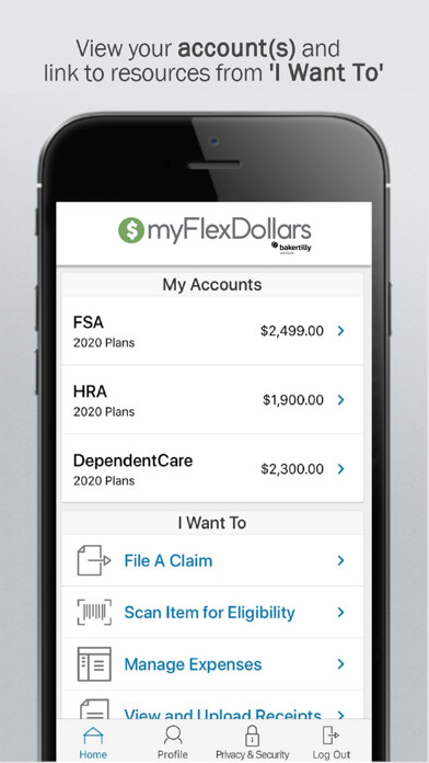 Emulate iPhone app myFlexDollars using MyAndroid