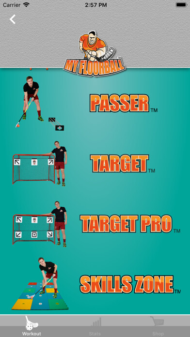 Emulate iPhone app My Floorball using MyAndroid