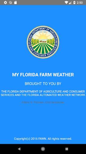 Run android online APK My Florida Farm Weather from MyAndroid or emulate My Florida Farm Weather using MyAndroid
