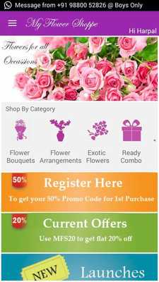 Emulate Android APK My Flower Shoppe