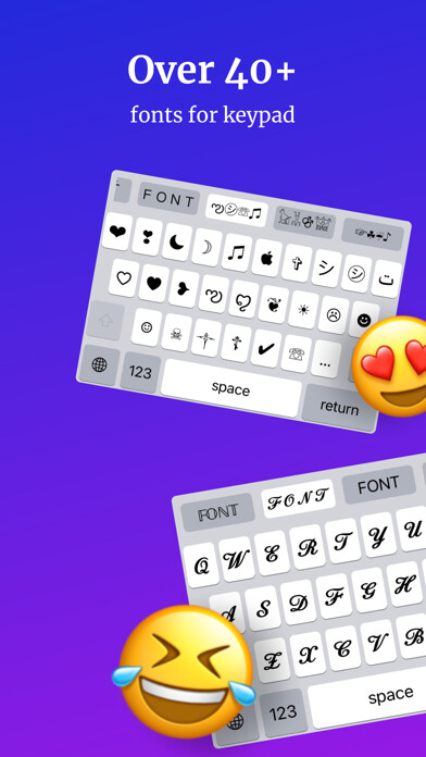 Emulate iPhone app My Fonts: Fancy Keyboard Fonts using MyAndroid Emulate iPhone app My Fonts: Fancy Keyboard Fonts using MyAndroid