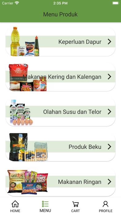 Emulate iPhone app MyFood Swalayan using MyAndroid Emulate iPhone app MyFood Swalayan using MyAndroid