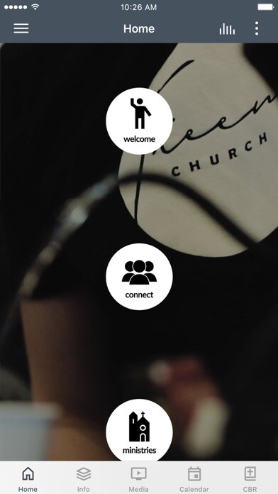 Emulate iPhone app myfreewaychurch using MyAndroid
