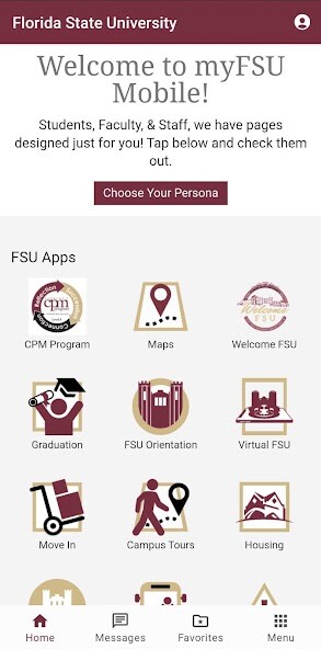 Emulate iPhone app myFSU Mobile using MyAndroid Emulate iPhone app myFSU Mobile using MyAndroid