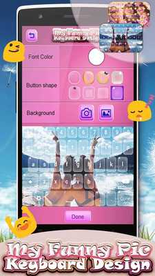 Emulate Android APK My Funny Pic Keyboard Design