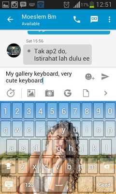 Emulate Android APK My Gallery Keyboard