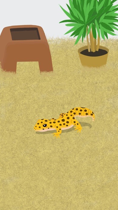 Emulate iPhone app My Gecko -Virtual Pet Game- using MyAndroid