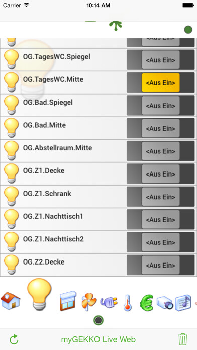 Emulate iPhone app myGEKKO LiveWeb V4xxx using MyAndroid Emulate iPhone app myGEKKO LiveWeb V4xxx using MyAndroid