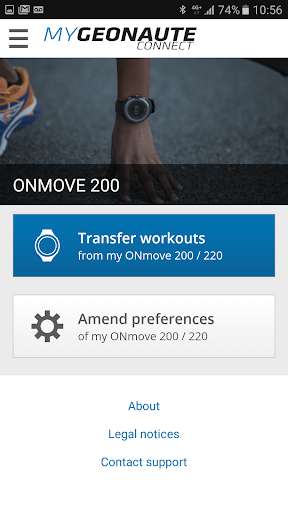 Emulate Android APK myGeonaute connect Emulate Android APK myGeonaute connect