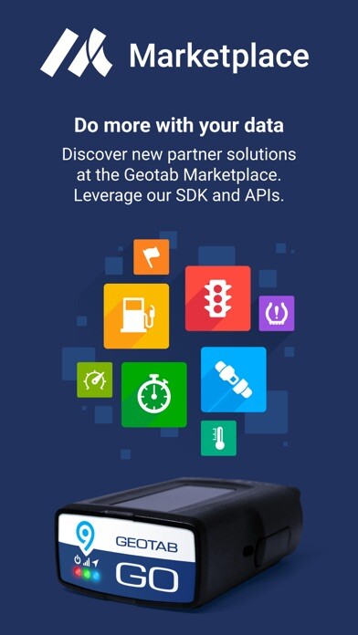 Emulate iPhone app MyGeotab Fleet Management using MyAndroid