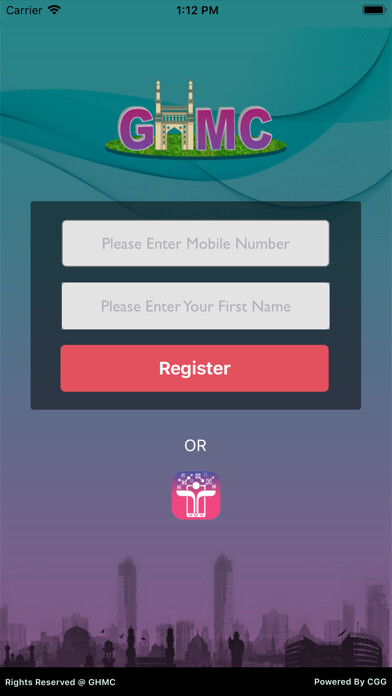 Emulate iPhone app MyGHMC_CITIZEN using MyAndroid