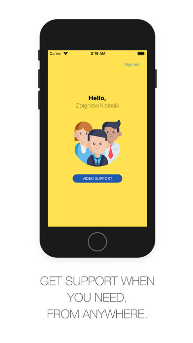 Emulate iPhone app My GIS Agent using MyAndroid