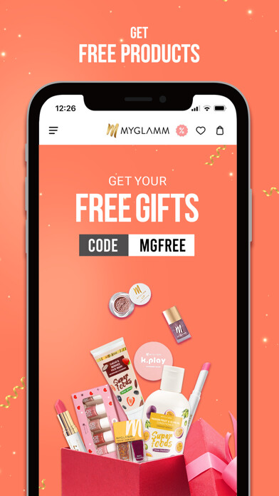 Emulate iPhone app MyGlamm : Beauty Shopping App using MyAndroid Emulate iPhone app MyGlamm : Beauty Shopping App using MyAndroid