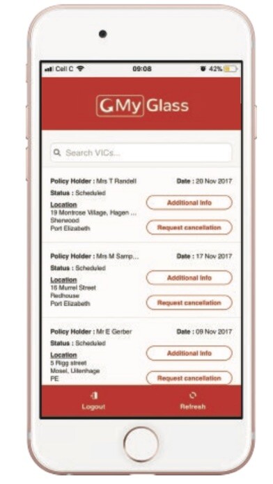 Emulate iPhone app My Glass Control using MyAndroid Emulate iPhone app My Glass Control using MyAndroid