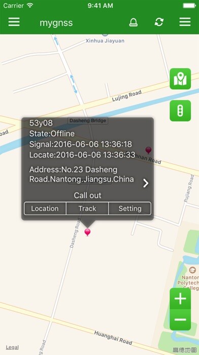 Emulate iPhone app My GNSS using MyAndroid Emulate iPhone app My GNSS using MyAndroid